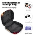 thumbnail image 4 of Cute Pixel Dogs Sanitary Napkin Storage Bag, Zipper Menstrual Cup Pouch Feminine Menstruation First Period Pads Holder for Girls Women Ladies, 4 of 6