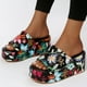 thumbnail image 2 of Amzcrzy Zapatos de mujer,Zapatos de mujer,Zapatillas de mujer, Sandalias planas de mujer, sandalias de playa para mujer, zapatillas casuales antideslizantes de verano Sandalias Mujer Zapatillas De Ca, 2 of 4