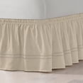 thumbnail image 5 of Easy Fit Adjustable Baratta Stitch Embroidered Bed Skirt, 5 of 6