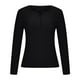 thumbnail image 3 of Puntoco Suéter De Mujer Con Cuello En V Botón De Manga Larga Suéter De Punto Camisa De Fondo Tops Blusa Liquidación De Navidad Puntoco Puntoco-3739, 3 of 7