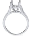 thumbnail image 3 of Pompeii 14K White Gold Cathedral Solitaire Mount Engagement Ring Setting (,), 3 of 4