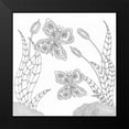 thumbnail image 2 of Varacek, Pam 12x12 Black Modern Framed Museum Art Print Titled - Butterfly Sky, 2 of 5
