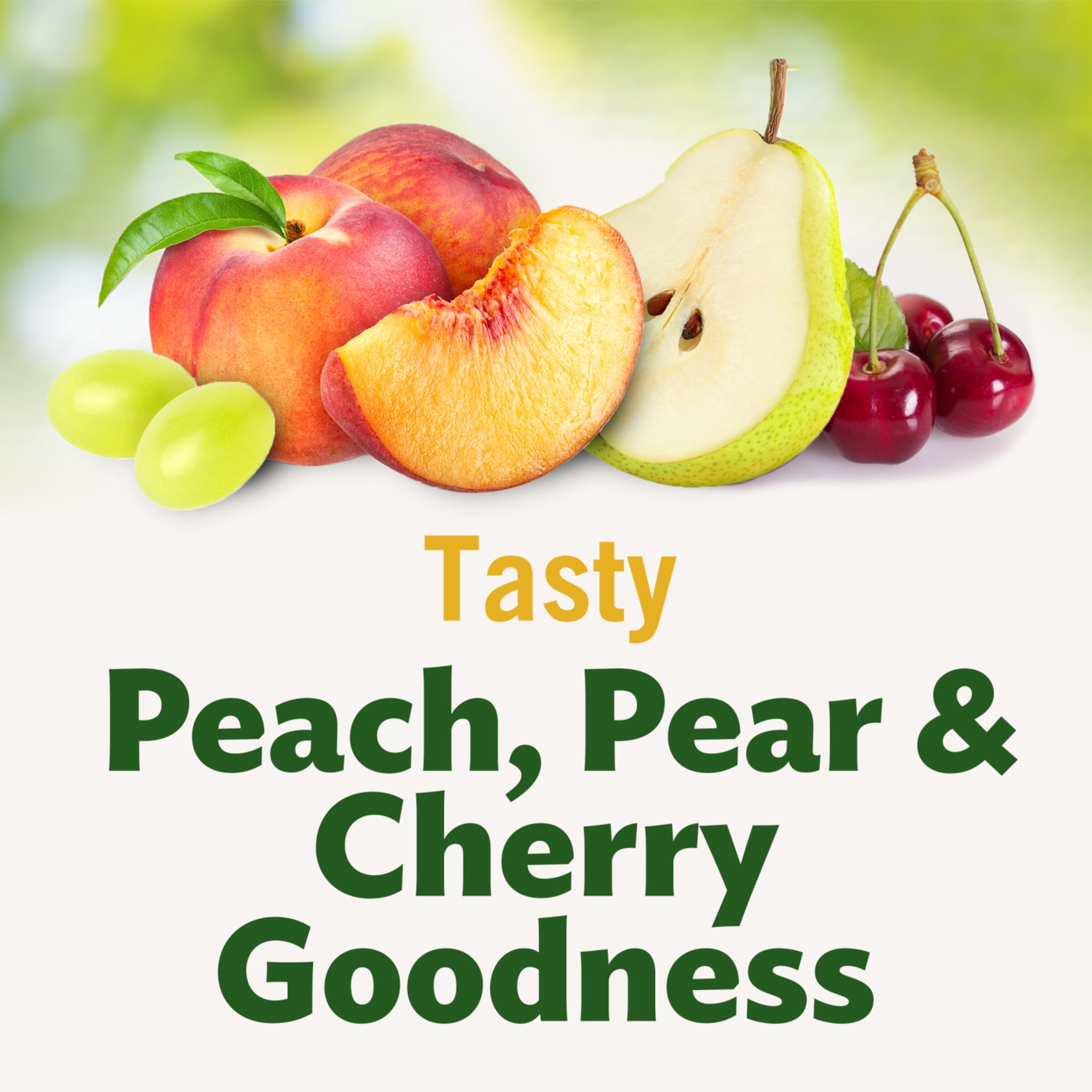 Del Monte Very Cherry No Sugar Added Mixed Fruit Canned Fruit 14.5 oz Can (Pack of 6)