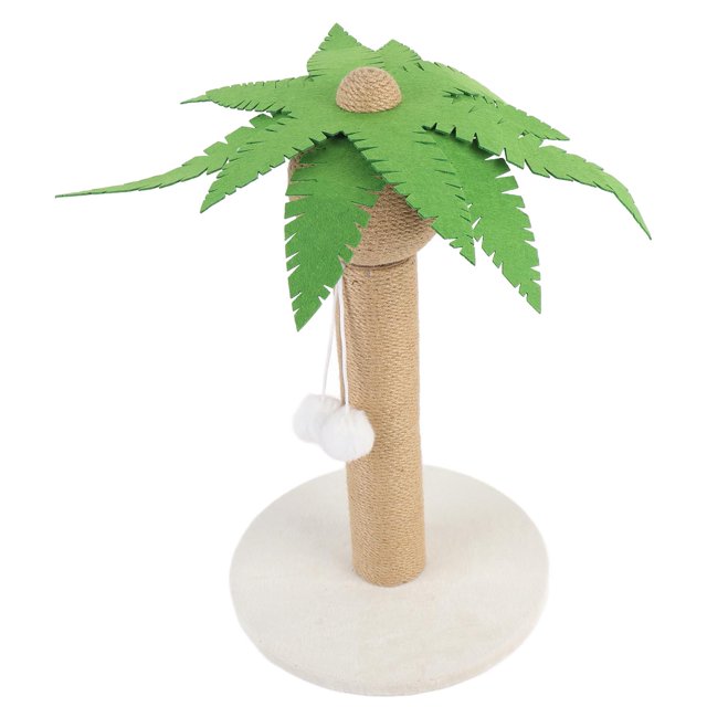 Cat Scratching Post, Decorative Plant Cat Scratcher for Indoor Kitten