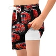 thumbnail image 4 of joogoo Cartoon Fire Truck Cute Boys Swim Trunks Beach Swimsuit Shorts Boxer 4T, 4 of 8