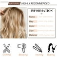thumbnail image 6 of MY-LADY 100% Human Hair Extensions Remy Real Natural Hair Hairpiece Mirco Ring Tubes Hair Thick Micro Loop Extensions Hair for Women 16inch #18P613 Ash Blonde & Bleach Blonde, 6 of 8