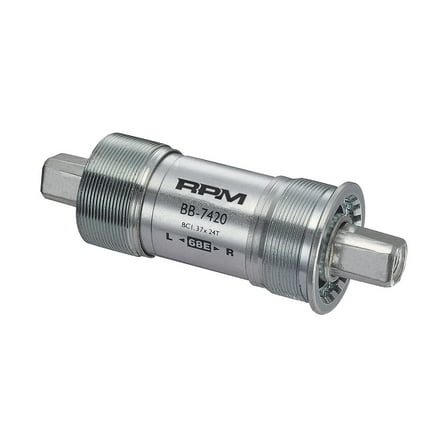 FSA Power Pro JIS Square Taper Bottom Bracket in Silver 73Mm 122.5Mm