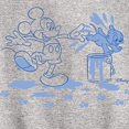 thumbnail image 3 of Disney - Mickey Mouse & Puppy Paint Prints - Youth Crewneck Fleece Sweatshirt, 3 of 5