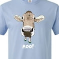 thumbnail image 4 of Inktastic Moo Cute Brown Holstein Cow T-Shirt, 4 of 5