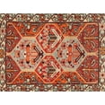 thumbnail image 1 of Ahgly Company Machine Washable Indoor Rectangle Traditional Sand Brown Area Rugs, 5' x 7', 1 of 7
