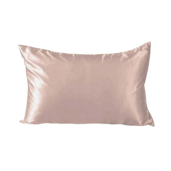 Dvruxg Ice Silk Summer Pillowcase, Breathable Polyester Fiber Cover, Sweatproof Hotel-Style Pillow Protector for Home Use