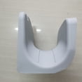 thumbnail image 4 of Homoyoyo 1Pc Plastic Hose Hanger Wall Mounted Grey Heavy Duty Garden Hose Holder Storage Rack, 4 of 8