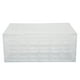 thumbnail image 5 of Caja De Almacenamiento De Pendientes De Acrílico, Soporte Organizador De Joyas De Acrílico Transparente De 3 Capas Y 72 Rejillas Con Tapa A Prueba De Polvo Para Collares Y, 5 of 7