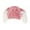 Pink, variant on Earflap Pilot Hats for Kids Rabbit Ears Beanie Cap Solid Color Winter Warm Knit Caps for Toddlers Baby Girls and Boys