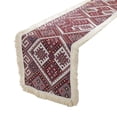 thumbnail image 2 of Bandera de mesa vintage de 120 x 30 cm / 47,24 x 11,81 pulgadas. Mantel largo para mesa de comedor. Aislamiento térmico de alta sensibilidad. Individual de lino. Bandera de té., 2 of 6