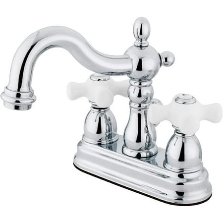 

KS1601PX Heritage Centerset Lavatory Faucet with Pop-up Chrome