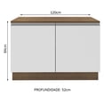 thumbnail image 3 of Gabinete Bajo Bufetera Madesa Glamy 120cm Con Encimera MB, 3 of 5