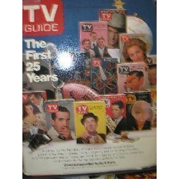 Pre-Owned TV Guide The First 25 Years (Hardcover) 0671230654 9780671230654