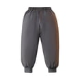 thumbnail image 6 of Usaibhir Kids Boys Girls Elastic Windproof Down Pants Lightweight Warm Snow Pants 4-14T, 6 of 6