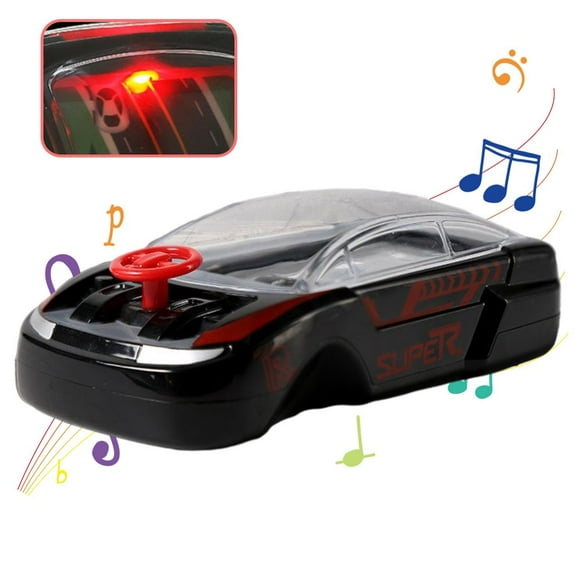 Car Adventure Toy for Kids Manual Control Steering Wheel Car Electronic Toy Parent-child Interactive Toys with Lights and Music
