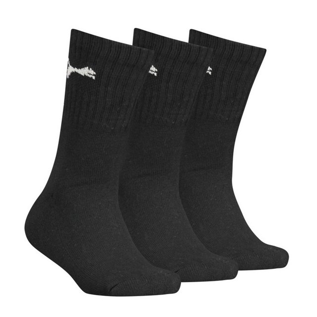 Puma Chaussettes à Logo pour Garçons/filles, Hauteur Mi-Mollet (Lot de 3)