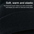 thumbnail image 3 of Gorro con faro LED recargable unisex, gorro de punto cálido para seguridad en invierno, regalos para hombres, mujeres y papás, 3 of 6