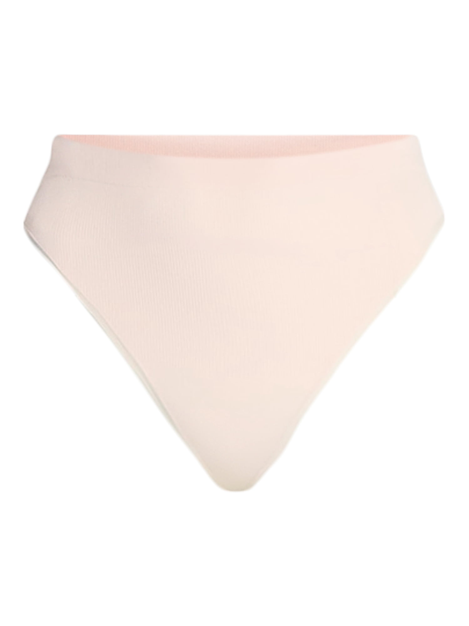 Joyspun Women's Plus Seamless Thong Panties, 3-Pack, Sizes 1X-5X