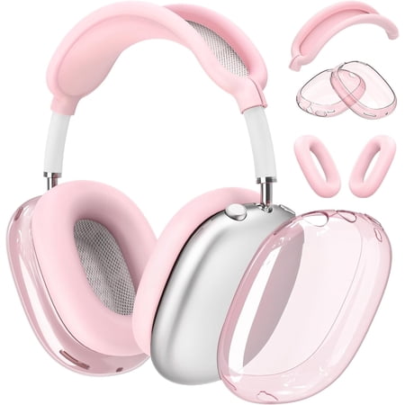 HODESunPure【3 in 1】 Case Cover for AirPods Max Headphones Anti-Scratch Sweat-Proof Ear Pad Covers/Ear Cups Cover/Headband Cover Protectorfor Apple AirPods Max