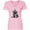 AD-Pink, variant on Inktastic Curious Schnauzer Women's V-Neck T-Shirt