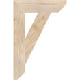 thumbnail image 3 of Ekena Millwork 3 1/2"W x 16"D x 24"H Traditional Slat Smooth Bracket, Douglas Fir, 3 of 4
