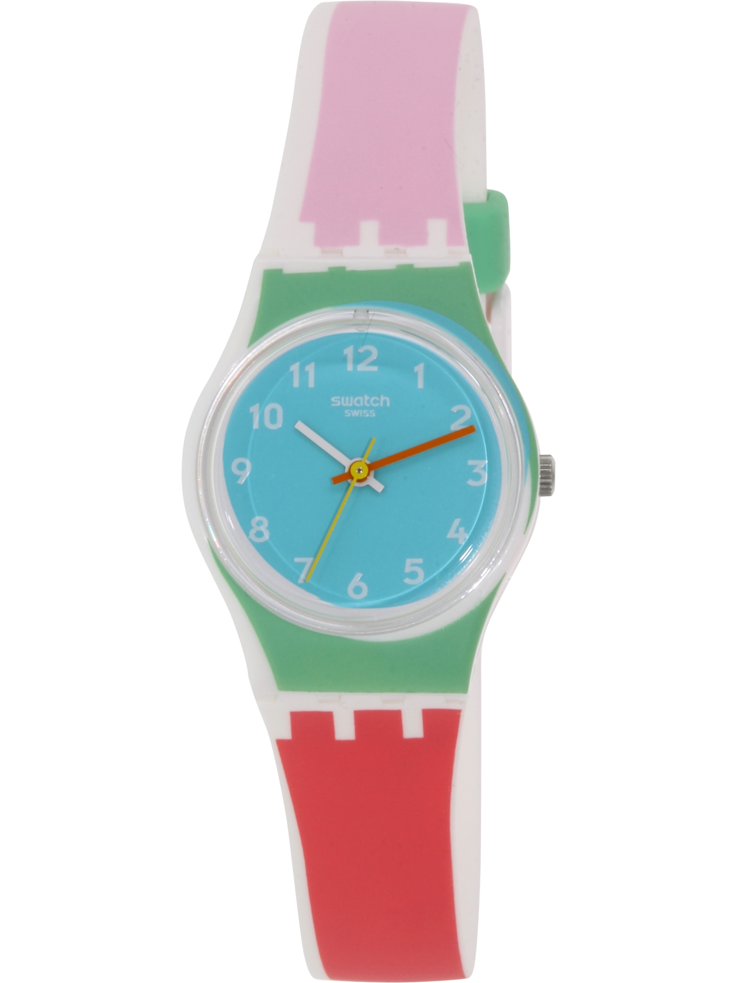 Swatch Women's Originals LW146 White Silicone Swiss Quartz Fashion Watch |  Walmart Canada