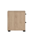 thumbnail image 6 of Tvilum Sofia 2 Drawer Bedroom Nightstand for Adults, Jackson Hickory, 6 of 16