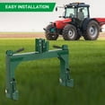 thumbnail image 4 of 3 Point Quick Hitch, 3000 lbs 3-Pt Attachments with 2" Receiver Hitch Adaptation to Category 1 & 2 Tractor with 5 Level Adjustable Bolt (Green), 4 of 9