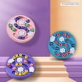 thumbnail image 4 of Slow Feeder Interactive Increase Puppy IQ Food Dispenser Slowly Eating NonSlip Bowl Pet Cat Dogs Training Game Dog Puzzle Toys (B25401 Pink,29.5cmX29.5cm), 4 of 7