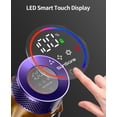 thumbnail image 4 of Aspiradora inalámbrica, 550 W, 45 KPA, 60 Minutos, sin Cable, con visualización táctil, Carga de Montaje en Pared, autónomo, aspiradoras de Mano para el hogar, Pelo de Mascotas, alfombras, Suelos, 4 of 5