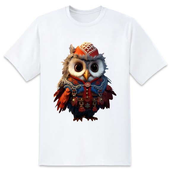 Men's Graphic TeeOwl (7) Letter Print T-Shirts Round Neck Short Sleeves Sizes XS-5XL Summer Daily Casual Tops