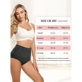 thumbnail image 5 of Women's Cotton Underwear High Waisted 4 Pack, Breathable Panties for Ladies, Soft Full Coverage Multipacks Briefs, 5 of 5