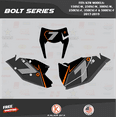 thumbnail image 2 of Kalair GFX Graphics Kit for KTM ENDURO 150XC-W, 250XC-W, 300XC-W, 250EXC-F, 350EXC-F and 500EXC-F (2017-2019) Bolt Series, 2 of 5