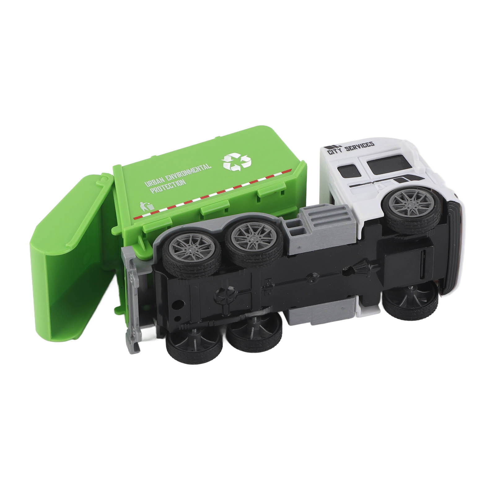 Modelo de camión de basura para niños, juguetes para camiones de