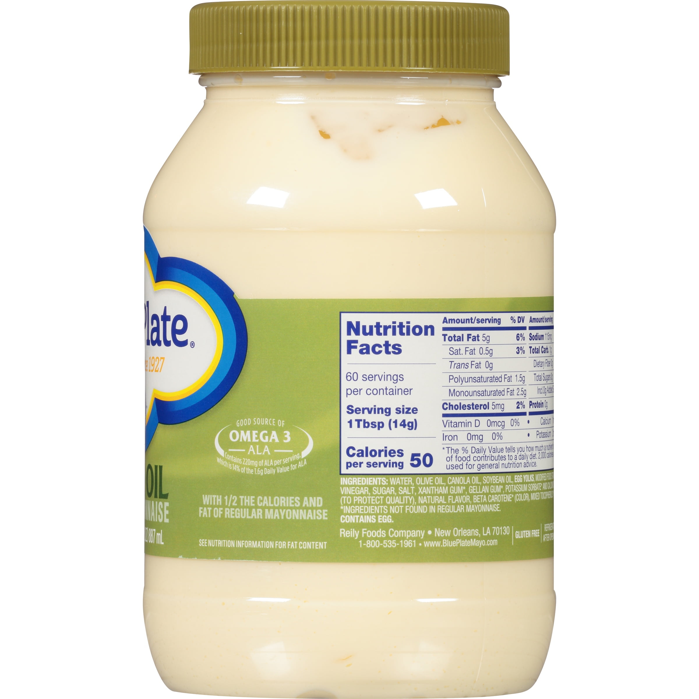 Blue Plate Light Mayonnaise Nutrition Facts Blog Dandk