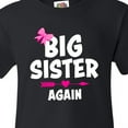 thumbnail image 4 of Inktastic Big Sister Again with Bow and Arrow Youth T-Shirt, 4 of 5