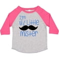 thumbnail image 3 of Inktastic I'm the Little Mister with Mustache Boys Toddler T-Shirt, 3 of 5