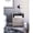 Light Gray, variant on Black Main Color - Easy to Assemble Structure - Bedroom or Living Room Furniture - Provide Storage Space