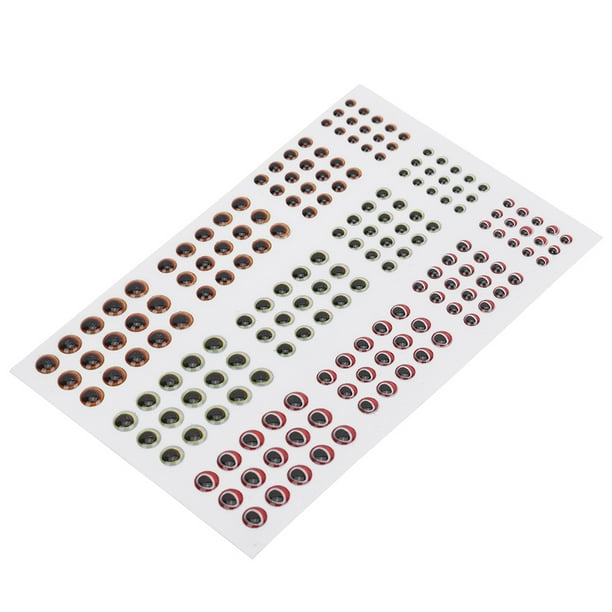 Ojos de señuelo de pesca NikouMX 3D 2D para cebos de pesca