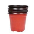 thumbnail image 2 of Shisuyan Indoor Flower Pot Plastic Red For Living Room 50Pcs, 2 of 8