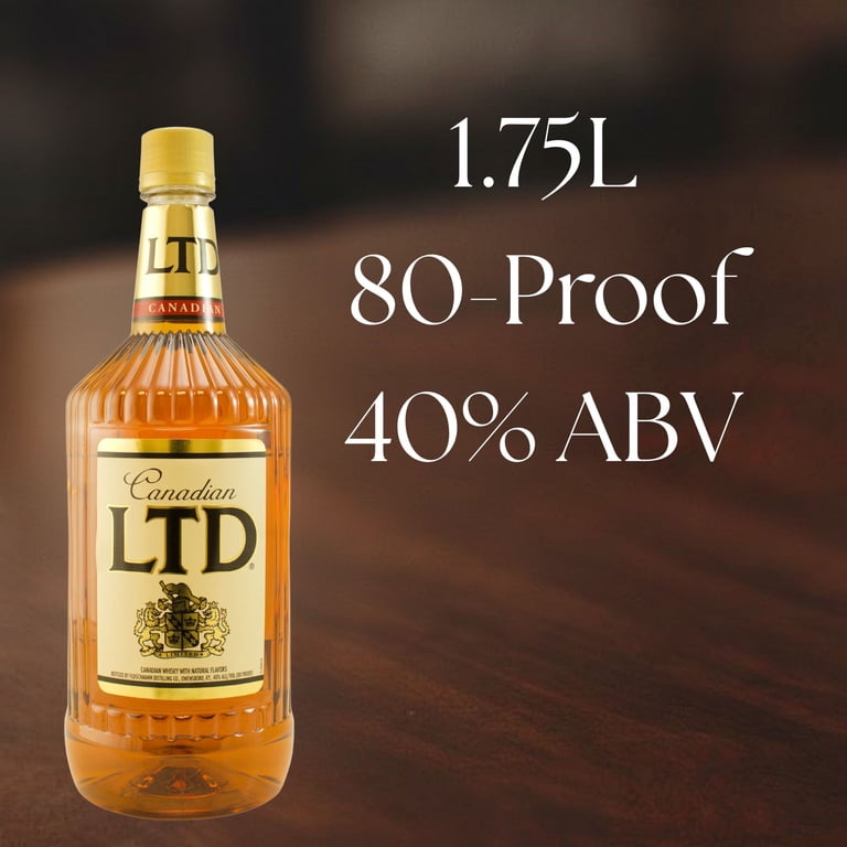 Canadian LTD Canadian Whisky, 1.75l 80 Proof - Walmart.com