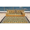 thumbnail image 2 of Yellow Floor Cushion Seating, Sleeper Couch, Convertible Sofa, Arabic Majlis, Turkish Sofa Set, Arabic Sofa, Floor Cushions for Adults, Foldable Sofa Bed, 2 of 3