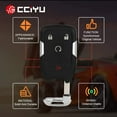 thumbnail image 4 of CCIYU 1 X Flip Key Fob Uncut Blade (SHELL CASE) 4 Buttons Replacement for GMC Acadia/ Terrain 2017-2020 with FCC: 13584513 / 13584512 / FCC HYQ1EA HYQ1AA, 4 of 6