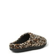 thumbnail image 4 of DF by Dearfoams Women's Tasha Velour Clog with Memory Foam Slippers, 4 of 7