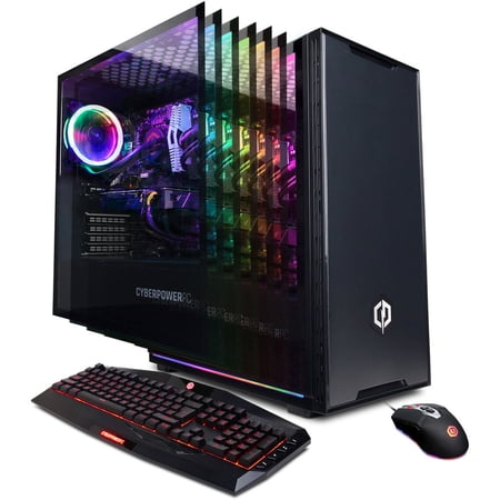 CYBERPOWERPC SLC10340CPV2 Gamer Supreme Liquid Cooled I7, 2TB HDD & 240GB SSD, Windows